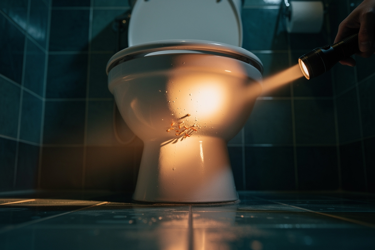 Des vers dans les toilettes : comment s'en débarrasser ?